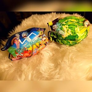 Rick & Morty 2 Face Mask Set